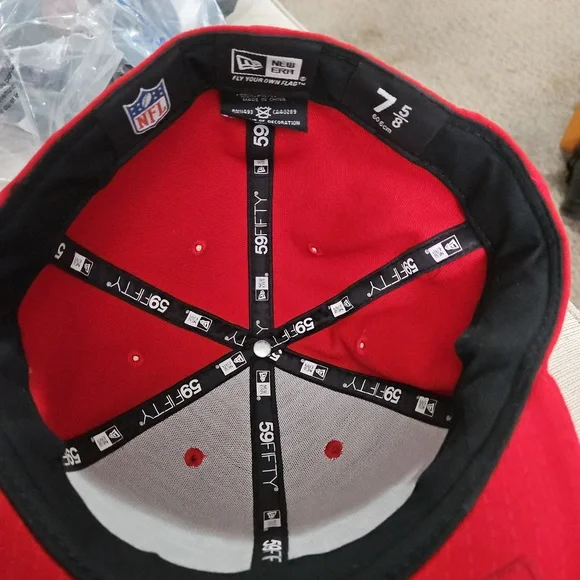 Red San Francisco 49ers Embroidered Cap. New Without Tags. - Picture 5 of 6